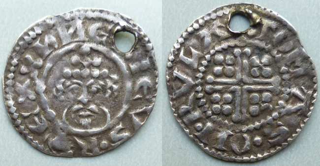 King John Rhuddlan mint penny King John Rhuddlan mint penny